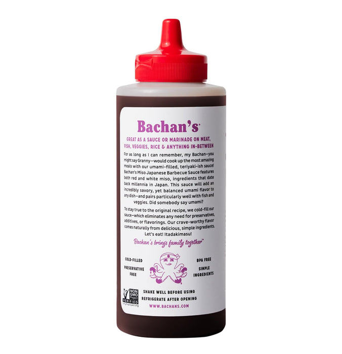 Bachan's  Miso Japanese Barbecue Sauce  17 oz