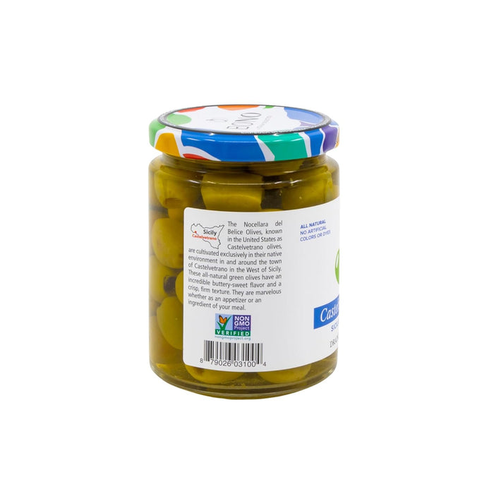 Bono Castelvetrano Sicilian Pitted Green Olives 5.3 oz