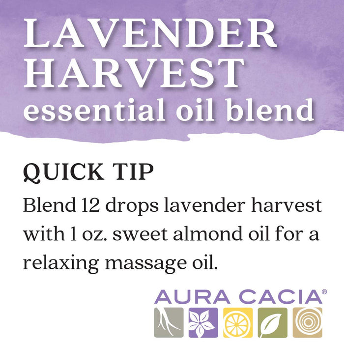 Aura Cacia  Pure Essential Oil  Lavender Harvest  1 Each  0.5 Oz