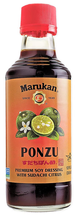 Marukan Ponzu Sudachi Soy Citrus Dressing 12 oz