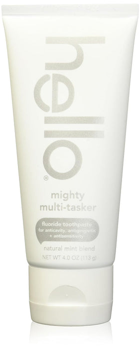 HELLO Mighty Multi Tasker Fluoride Toothpaste 4 OZ