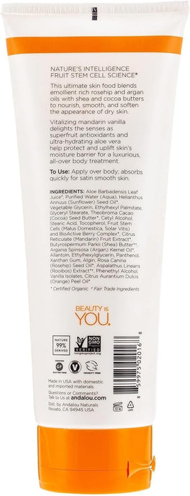 Andalou Naturals Body Lotion Mandarin Vanilla Vitalizing 1 Each 8 Oz