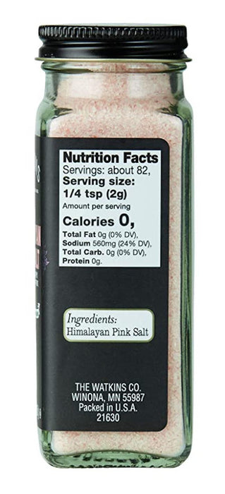 Watkins  Fine Himalayan Pink Salt  5.7 Oz