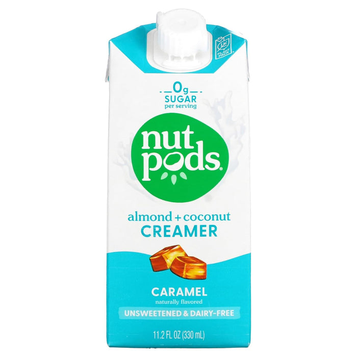 Nutpods  Unsweetened Dairy Free Almond Coconut Caramel   11.2 fl oz