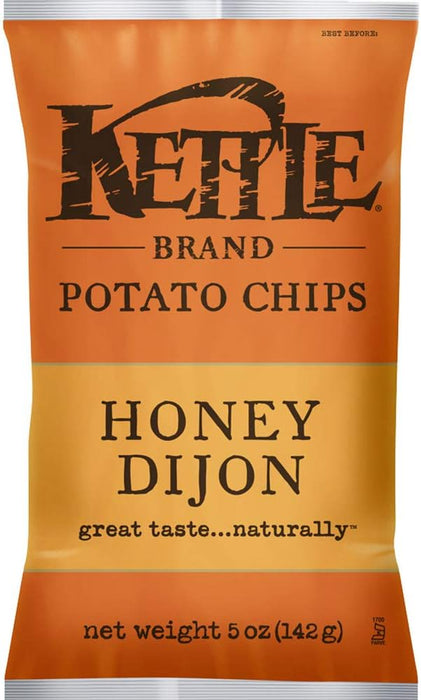 Kettle Brand  Potato Chips Honey Dijon  5 Oz