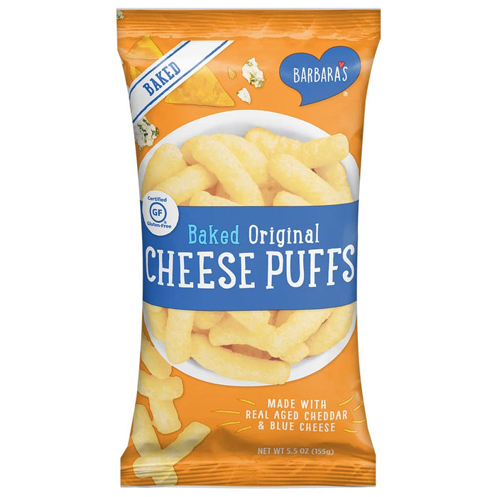 Barbara'S Bakery  Baked Original Cheese Puffs  5.5 Oz