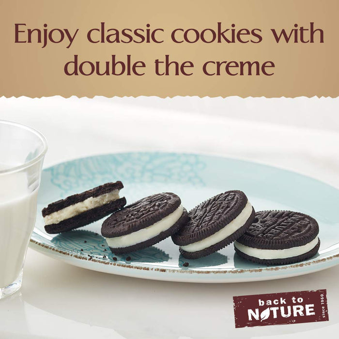 Back To Nature Cookies Double Classic Creme 10.7 Oz