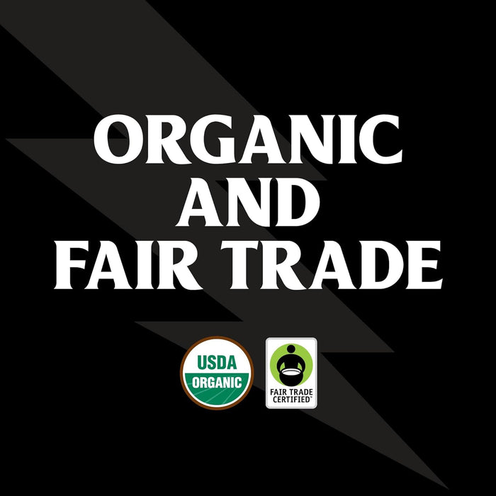 Death Wish Coffee  Espresso Roast Single Serve Pods - Extra Kick of Caffeine  Fair Trade and Organic