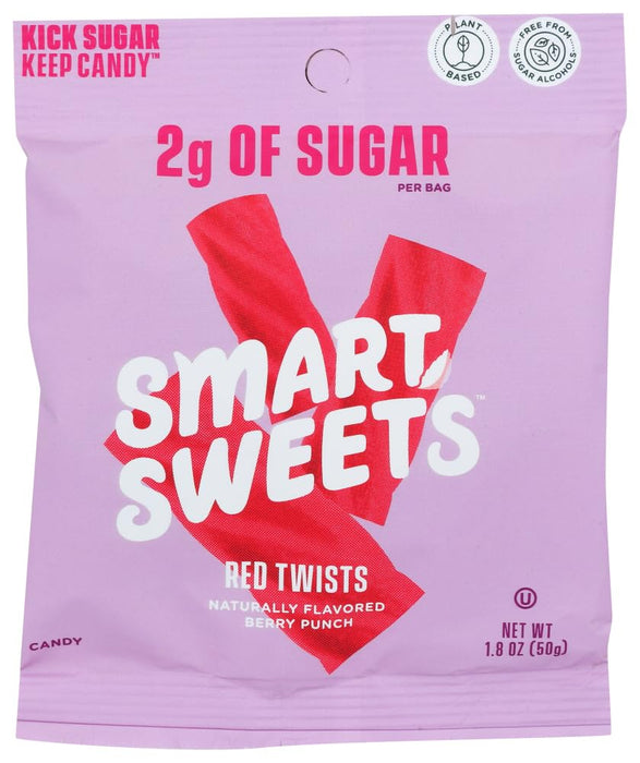 Smartsweets Red Twists Berry Punch 1.8 oz