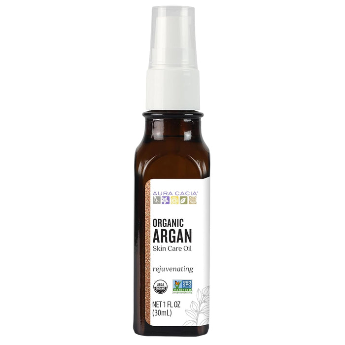 Aura Cacia  Argan Skin Care Oil Certified Organic  1 Each  1 Oz