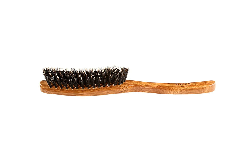 Bass Brushes  Finest Quality Natural Bristle Semi Oval Hair Brush  1 Each  1 Ct