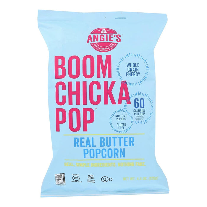 Angie'S  Boom Chicka Pop Real Butter Popcorn  4.4 Oz