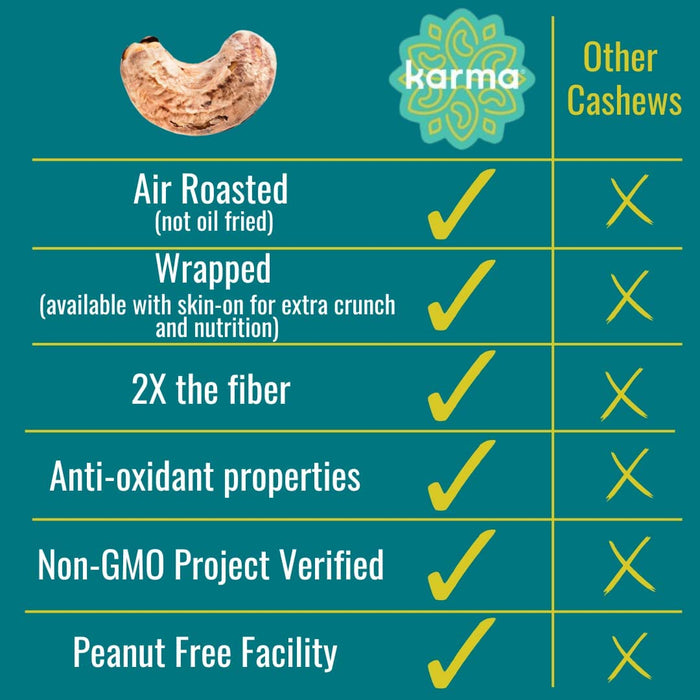 Karma Nuts Toasted Coconut Roasted Cashew 7 oz