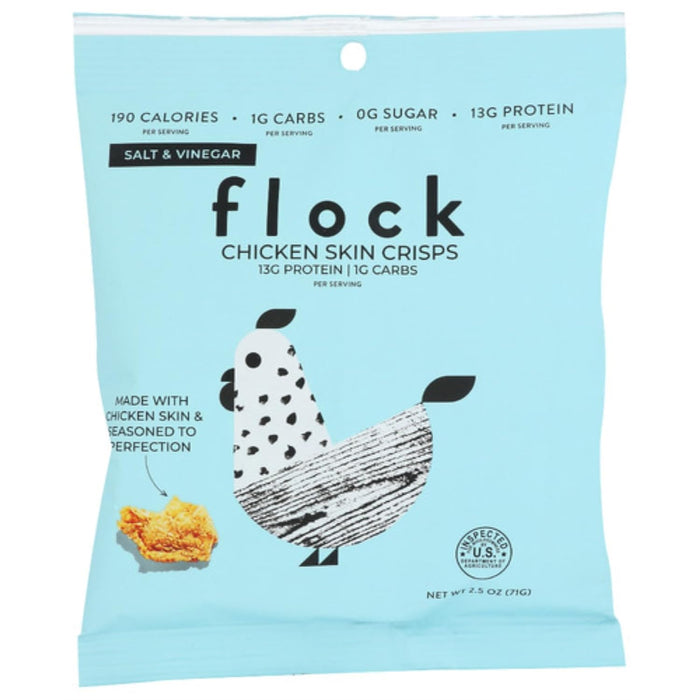 Flock Chp Chicken Skin Slt&Vngr 2.5 OZ