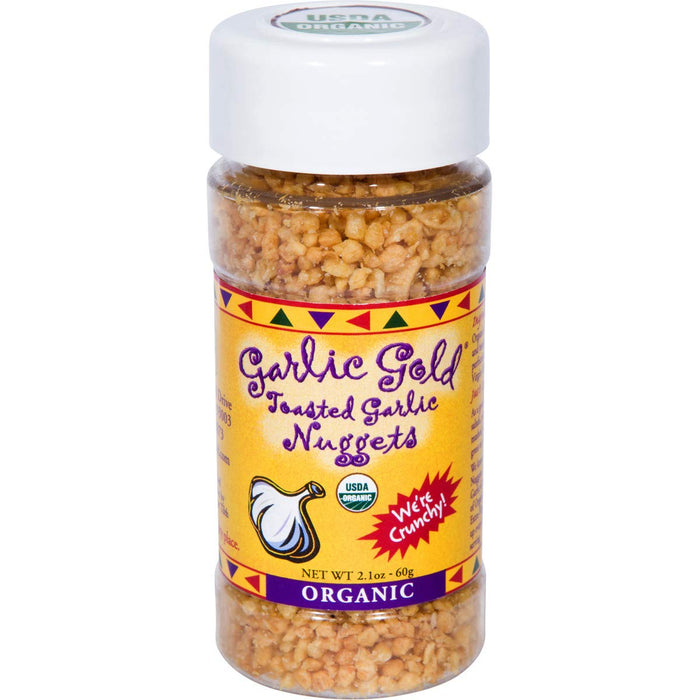 Garlic Gold  Toasted Garlic Nuggets  2.1 Oz