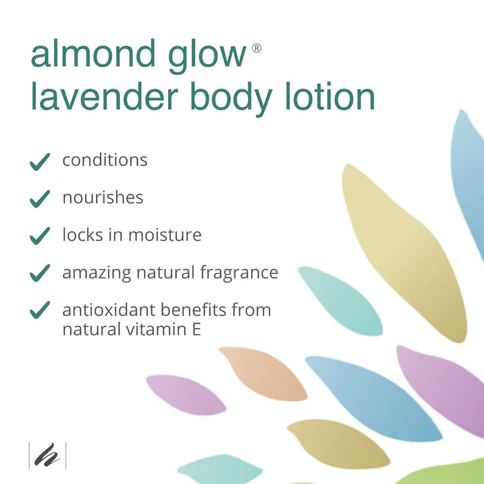 Home Health  Almond Glow Skin Lotion Lavender  1 Each  8 Oz