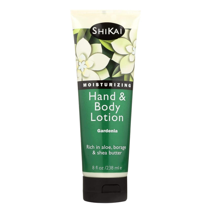 Shikai  Moisturizing Hand And Body Lotion Gardenia  1 Each  8 Oz