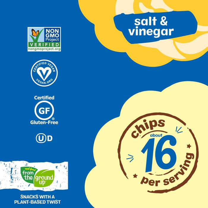 From The Ground Up  Salt & Vinegar Cauliflower Chips  3.5 Oz