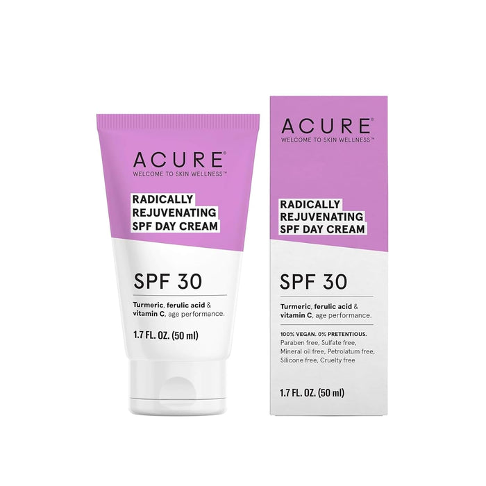 Acure  Radically Rejuvenating Spf Day Cream  1 Each  1.7 Oz