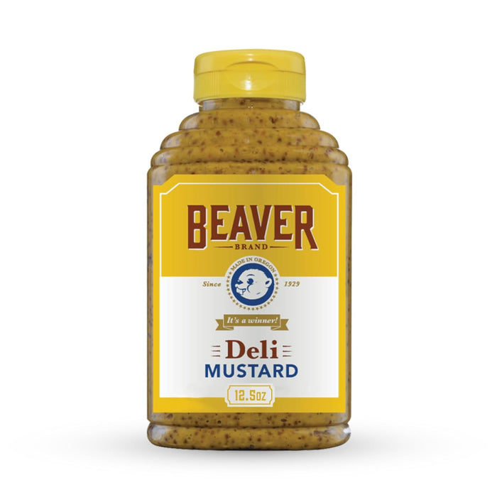 Beaverton Mustard Squeeze Deli X By 12.5 oz