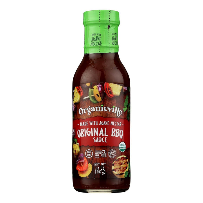 Organicville Organic Bbq Sauce Original Gluten Free 14 oz