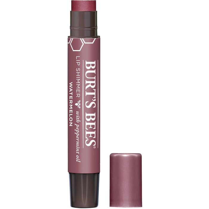 Burt'S Bees  Lip Shimmer With Peppermint Oil Watermelon   .09 Oz