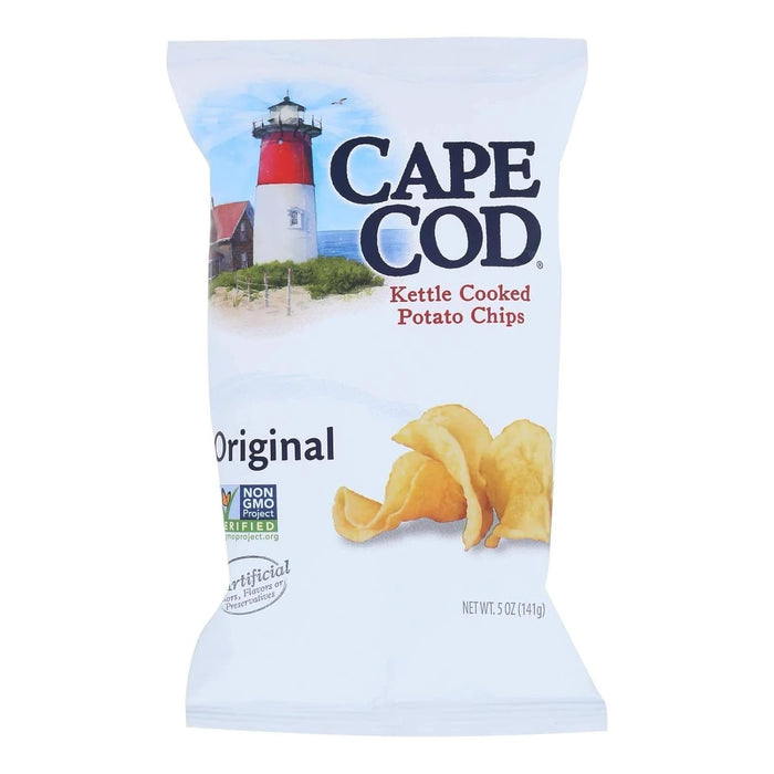 Cape Cod  Kettle Cooked Potato Chips Original  5 Oz