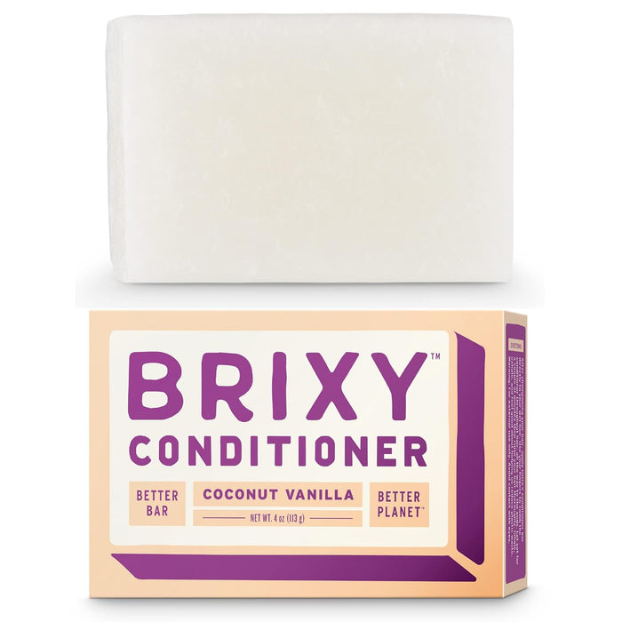 Brixy  Conditioner Bar Coconut Vanilla  1 Each  4 Oz