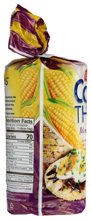 Real Foods  Organic Corn Thins Multigrain  5.3 Oz