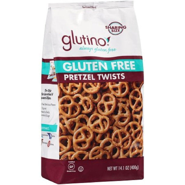 Glutino  Pretzels Twists Gluten Free  14.1 Oz