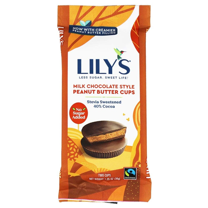 Lily'S  Peanut Butter Cup Milk Chocolate   1.25 Oz