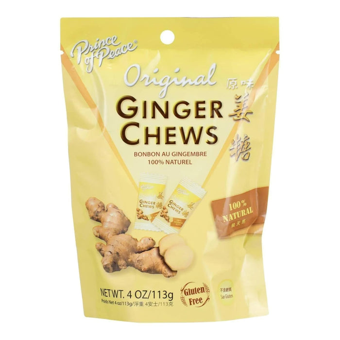 Prince Of Peace  Ginger Chews Original  1 Each  4 oz