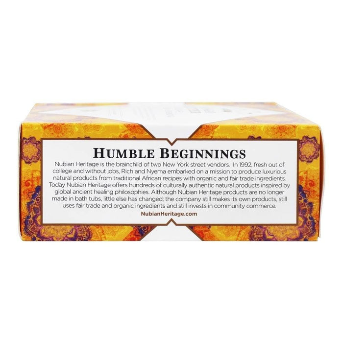 Nubian Heritage  Bar Soap Mango Butter  1 Each  5 Oz