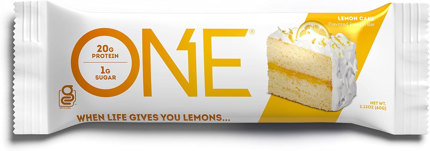 One  Flavored Protein Bar Lemon Cake   60 Gr