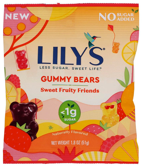 Lily's Gummy Bears Sweet Fruity Friends 1.8 oz