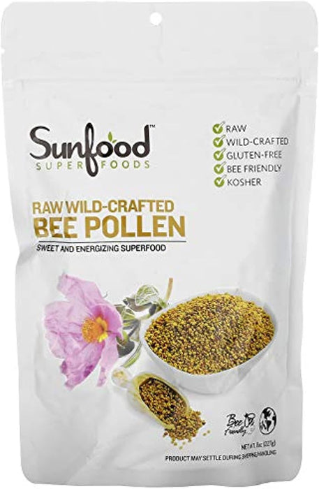 Sunfood Bee Pollen Spanish 8 Oz