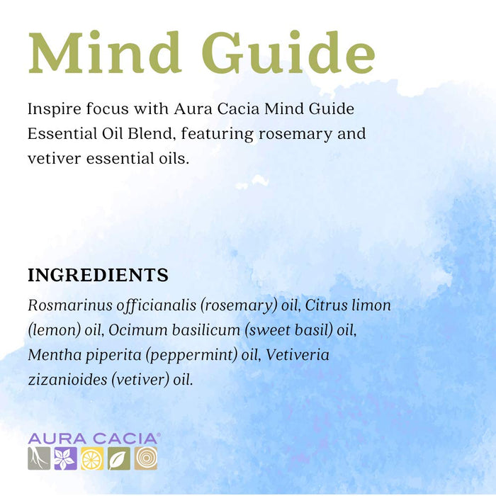 Aura Cacia  Essential Oil Mind Guide Boxed   .5 Oz