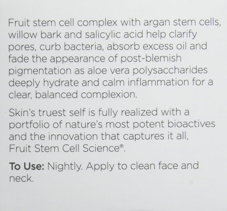 Andalou Naturals Clear Skin Overnight Recovery Cream 1 Each 1.7 Oz