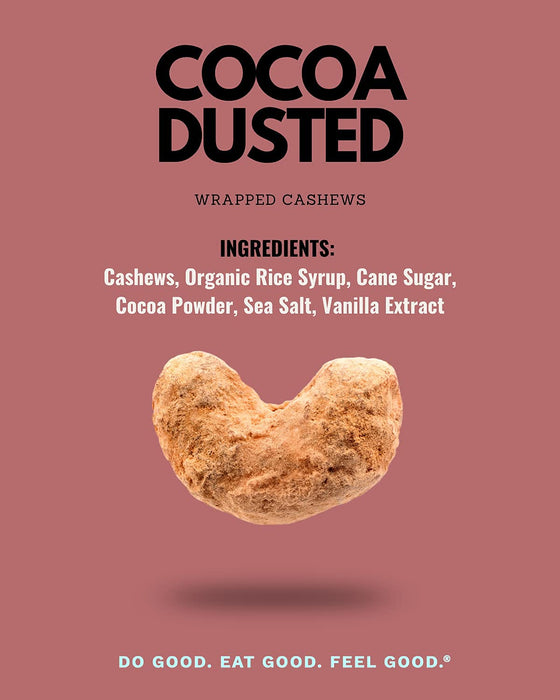Karma Nuts Chocolate Dusted Wrapped Cashews 7 oz