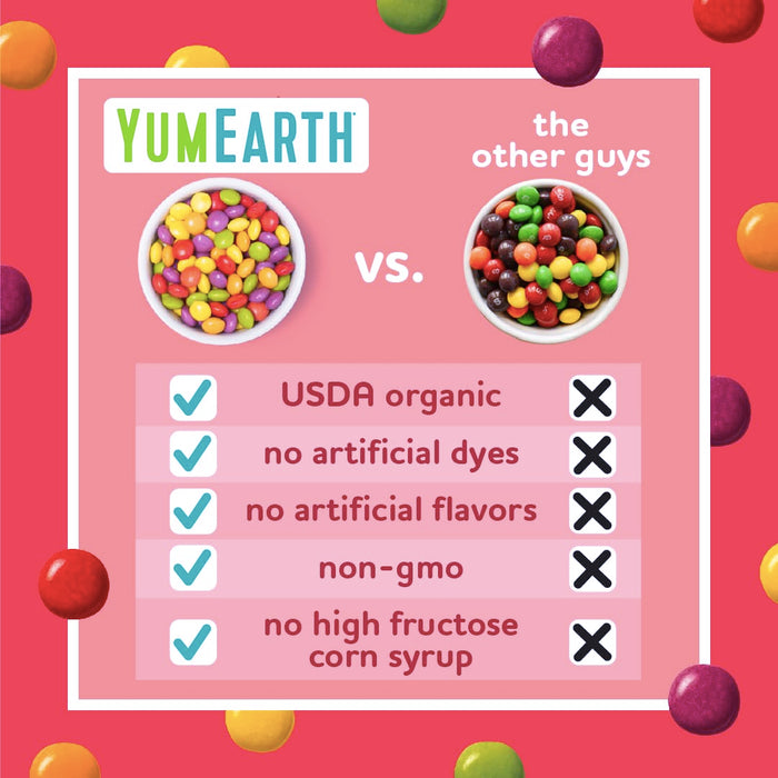 YumEarth Organic Chewy Candy Bites Giggles 5 oz