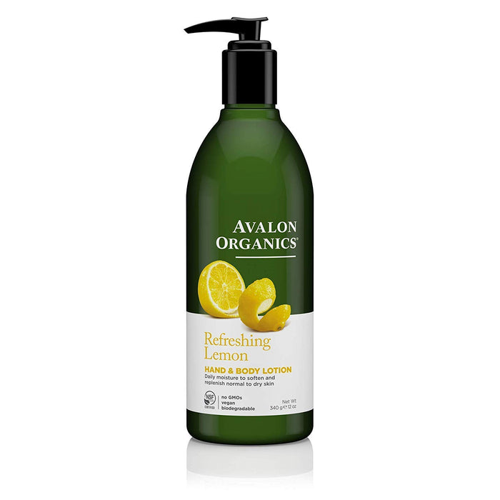 Avalon Organics Hand And Body Lotion Lemon 1 Each 12 Oz