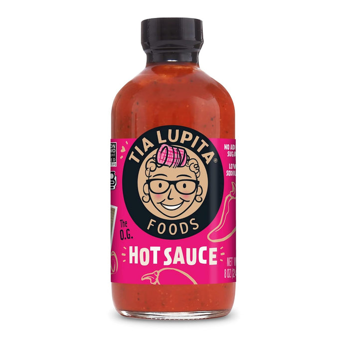 Tia Lupita Hot Original Sauce 8 oz