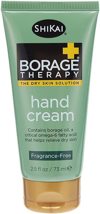 Shikai  Borage Therapy Hand Cream Unscented  1 Each  2.5 Oz