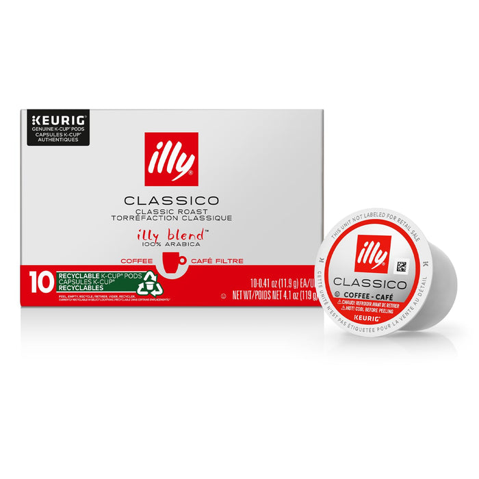 Illy Caffe  Kcups Red Mediu Roasted   10 ct