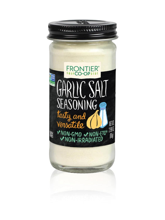 Frontier Nat Prod Co-Op  Garlic Salt Seasoning  85 Grams  1 Each  2.99 Oz