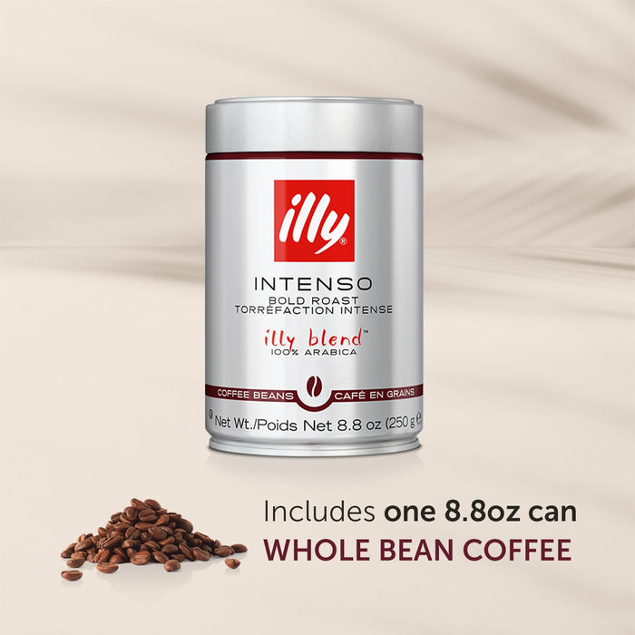 Illy Caffe  Whole Bean Dark Roast   8.8 oz