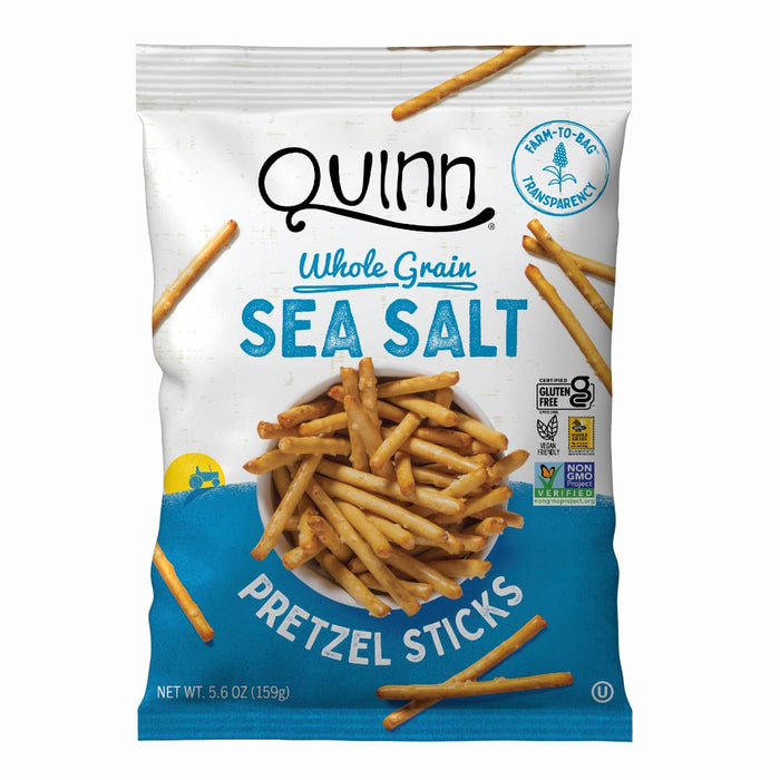 Quinn  Pretzels Classic Sea Salt  5.6 Oz