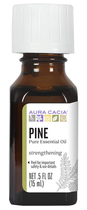 Aura Cacia  Pure Essential Oil Pine  1 Each  0.5 Oz