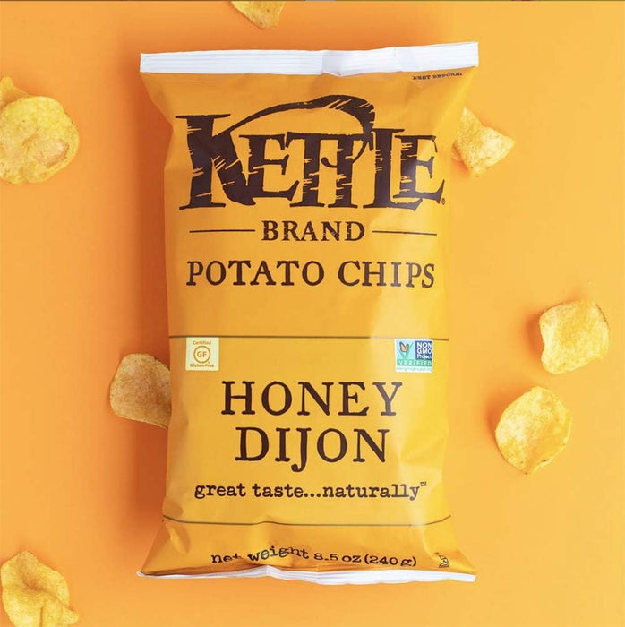 Kettle Brand  Potato Chips Honey Dijon  5 Oz