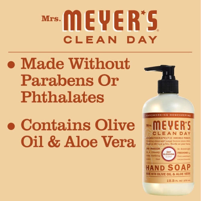 Mrs. Meyer'S Clean Day  Liquid Hand Soap Oat Blossom  12.5 Oz